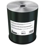 MediaRange Professional Line CD-R 700MB|80min 52-fache Schreibgeschwindigkeit, vollflächig bedruckbar Thermo-Retransfer Silber, voll metallisiert, 100er Cakebox