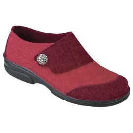Berkemann Jarla Hohe Hausschuhe Damen, Rot Patch 242), 41.5 EU