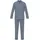 Seidensticker Pyjama Baumwolle Blau M (50)