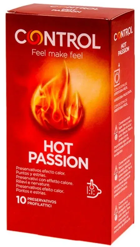 CONTROL - HOT PASSION WÄRMEEFFEKT 10 EINHEITEN