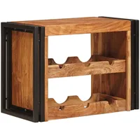 vidaXL Weinregal 100 x 45 x 33 cm Braun