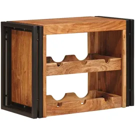 vidaXL Weinregal 100 x 45 x 33 cm Braun