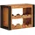 vidaXL Weinregal 100 x 45 x 33 cm Braun