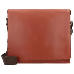 Leonhard Heyden Dakota Umhängetasche Leder 31 cm cognac