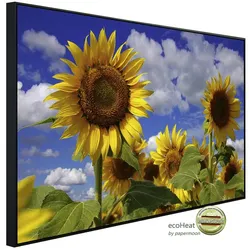 papermoon Infrarotheizung »EcoHeat - Sonnenblumen«, Matt-Effekt - bunt
