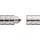 ABUS 35282 RENFORT de Aushebescharnier Silber