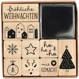 Brunnen Verlag Gießen Stempel-Set Weihnachten