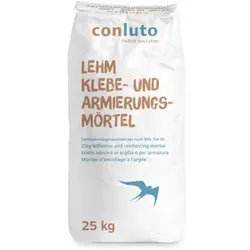 conluto Lehm Klebe- und Armierungsmörtel - 25 kg Sack