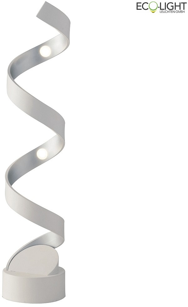 ECO-Light LED Tischleuchte HELIX, 4-flammig, 4*3W, 960lm, 3000K, weiss ECO-LED-HELIX-L4C-BCO