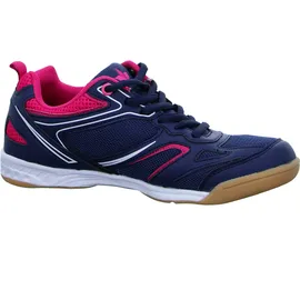 Brütting Lico Damen, Sneaker Airsoft Indoor marineblau/pink/weiß (Gr. 41 EU