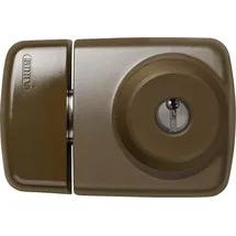 ABUS 7525 Tür-Zusatzschloss Braun