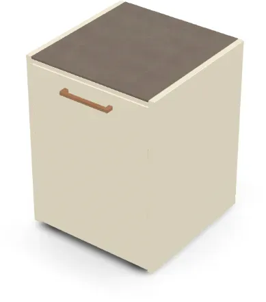 Brabura CT 60 Arbeitsmodul - Barro / Perle Blanche / Holzgriff