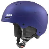 - robuster Skihelm für Damen und Herren - individuelle Größenanpassung - Nackenwärmer - Purple bash matt - 58-62 cm