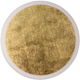 Licht-Erlebnisse Tongstel 1 rund goldfarben/schwarz
