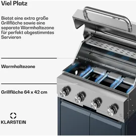 Klarstein WaldChef Gasgrill schwarz