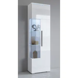 OTTO home Vitrine India 45 x 35 x 160 cm Weiß