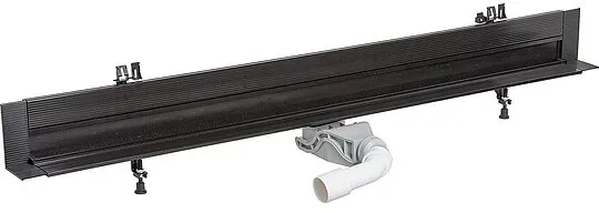 VIEGA Advantix Vario Stegrost Wandablauf, Modell 4967.30, Visign SR1, Edelstahl matt - 736 569