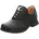 Damen PENSA chromfrei gegerbte nachhaltige Halbschuhe SCHWARZ 0000