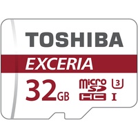 Toshiba microSDHC Exceria M302 EA 32GB Class 10 UHS-I U3 + SD-Adapter