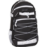 Forvert Unisex Bag Ice Louis sportlich-lässiger Daypack mit durchdachter Ausstattung in auffälligen Kontrastfarben, schwarz (Black)