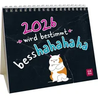 Groh Verlag Mini-Kalender 2026: wird bestimmt besshahahaha Mini-Monatskalender. Kleiner