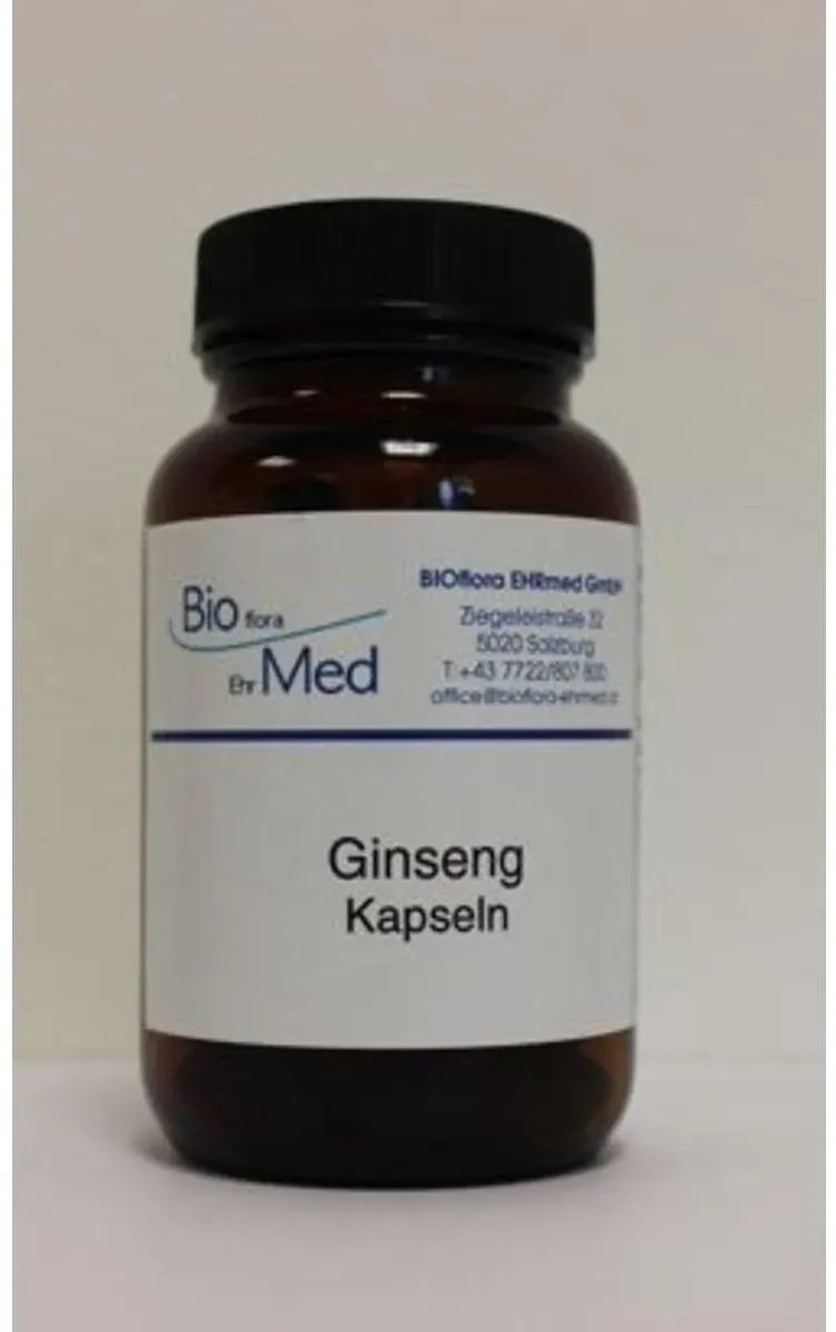 Ginseng Kapseln Bioflora Ehrmed