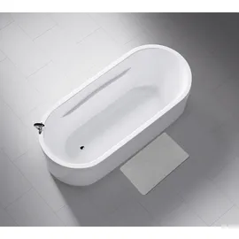 Wenko Badematte Grau 80 x 50 cm