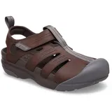 Crocs Yukon Fisherman, Men Sandale, Espresso,