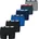Herren Elastischer Logobund Stretchmaterial ohne Eingriff blau