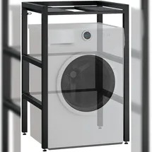 CLP Waschmaschinenregal Gannet schwarz