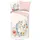 PURE luxury collection Unidream Einhorn Rosa 135 x 200 cm + 80 x 80 cm