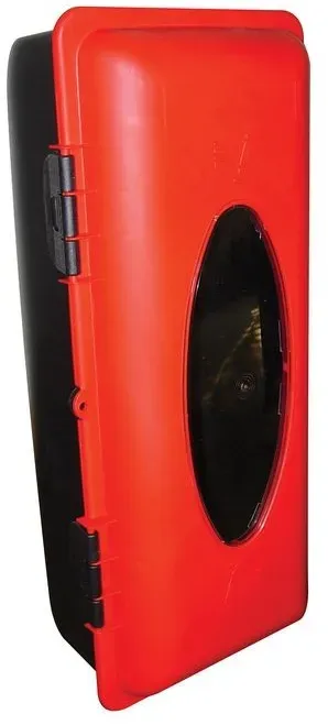 Feuerlöscher Behälter 6kg - Praktisch und Sicher in Rot mit Nylonriemen von VIGNAL