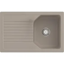 Villeroy & Boch Linara 45 rechts Einbau Keramik almond Handbetätigung 800 x 510 mm