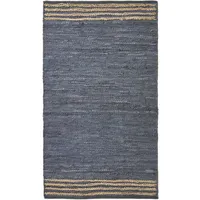 Homescapes Flickenteppich, aus Recycling-Leder 120/170 cm,