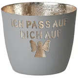 G-C Windlicht Madras Eisen Grün