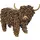 FD Dekofigur Highland Cattle 25 cm bunt