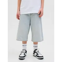 Jack & Jones Junior Jeans-Shorts in Blue Denim |