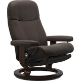 Stressless Stressless® Relaxsessel »Garda«, verstellbar, optional 2-motorisch, Größe M & L, Gestell Braun, braun