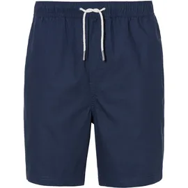 John Devin Shorts JOHN DEVIN "- Bermuda in sommerlichen Farben", Herren, Gr. M, N-Gr, blau (navy), Web, Obermaterial: 97% Baumwolle, 3% Elasthan, unifarben, regular fit kurz, Hosen Shorts, kurze Schlupfhose aus elastischer, gewebter Baumwollqualität, Topseller