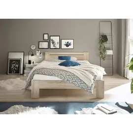 Boxxx Bett, Sonoma Eiche, 140x200 cm, in verschiedenen Größen erhältlich, Schlafzimmer, Betten, Einzelbetten