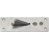 Vasalat Paderschnapper, Platte 40 x 115 mm, Stahl blank