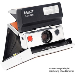 Flash Bar 2 (Polaroid SX70) Blitzschiene mit 2 Farbfiltern