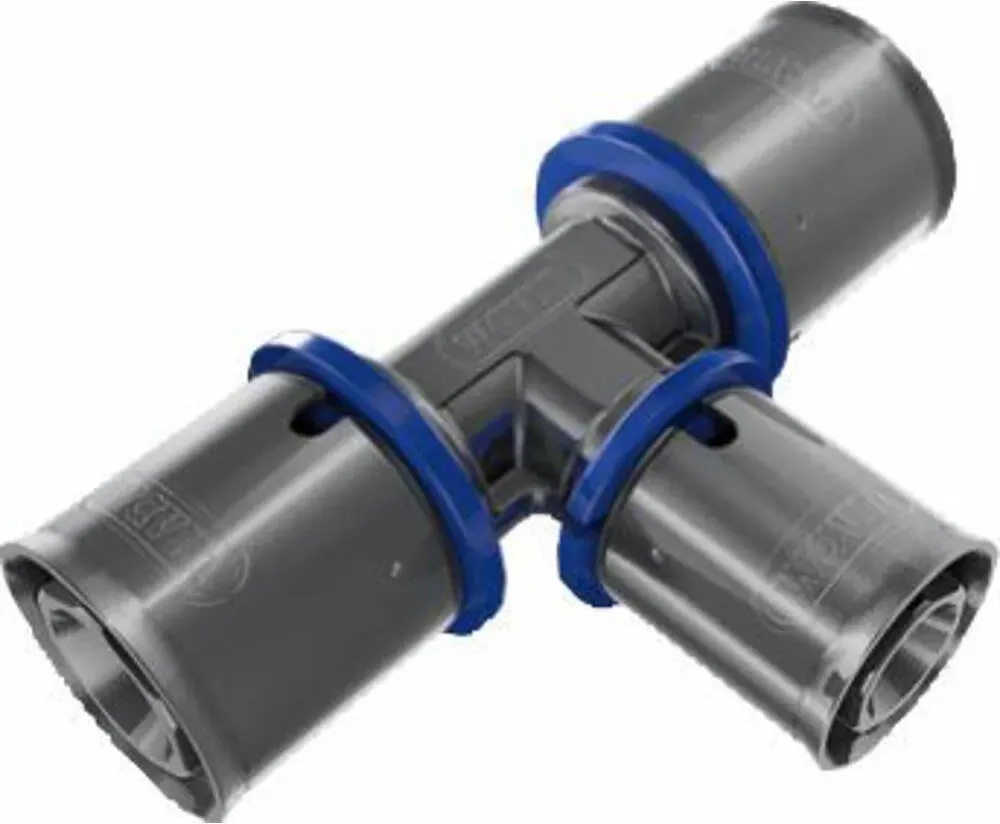 Wavin M1 T-Stück reduziert 75x40x75 Metallfitting