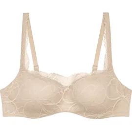 Triumph Balconette-BH Modell Body Make-Up Illusion Lace Beige, 85C,