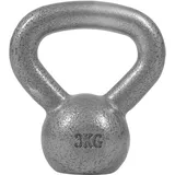 GORILLA SPORTS® Kettlebell - 2 bis 32 kg Gewichte, Einzeln/Set, Gusseisen, Bodenschonend, Silber oder Schwarz - Kugelhantel, Schwunghantel, Kugelgewicht, Rundgewicht, Krafttraining