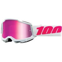 100% Accuri 2 Keetz Mirror Lens Sportbrille, Goggles Weiß