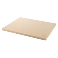 Gräwe Pizzastein 38 x 30 cm Cordierit beige/braun