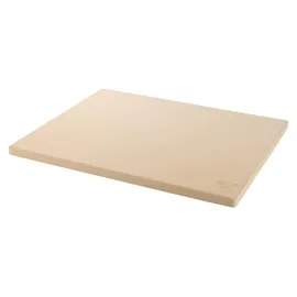Gräwe Pizzastein 38 x 30 cm Cordierit beige/braun