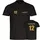 multifanshop Kinder T-Shirt - Hamburg - Trikot Nummer 12 gold - Druck gold metallic - Kind