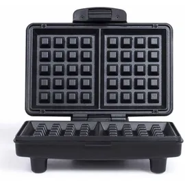LIVOO DOP217 Waffeleisen Schwarz